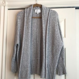 Grey sweater from Anthropology